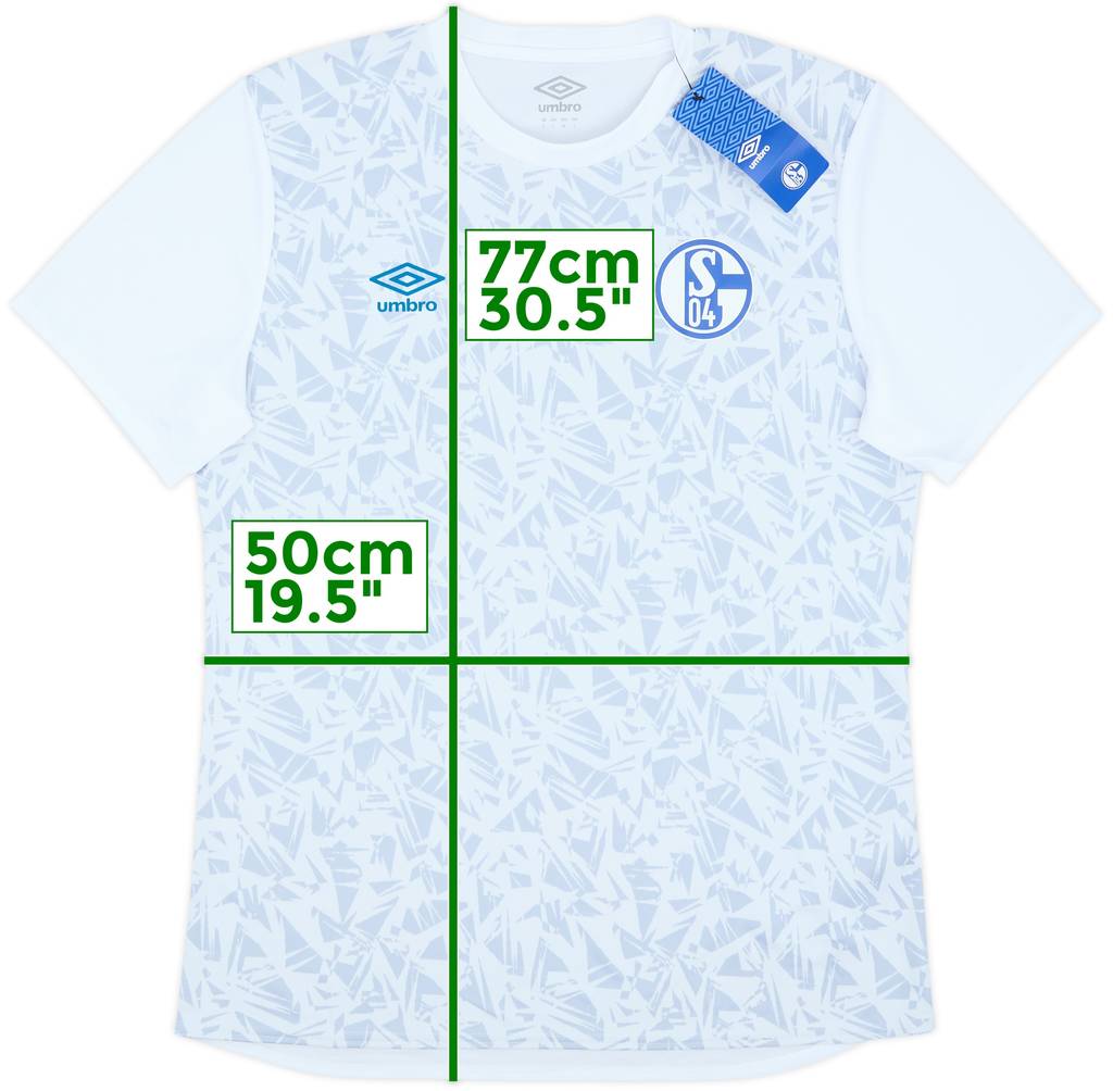 2020-2022 Schalke Umbro Training Shirt (L)