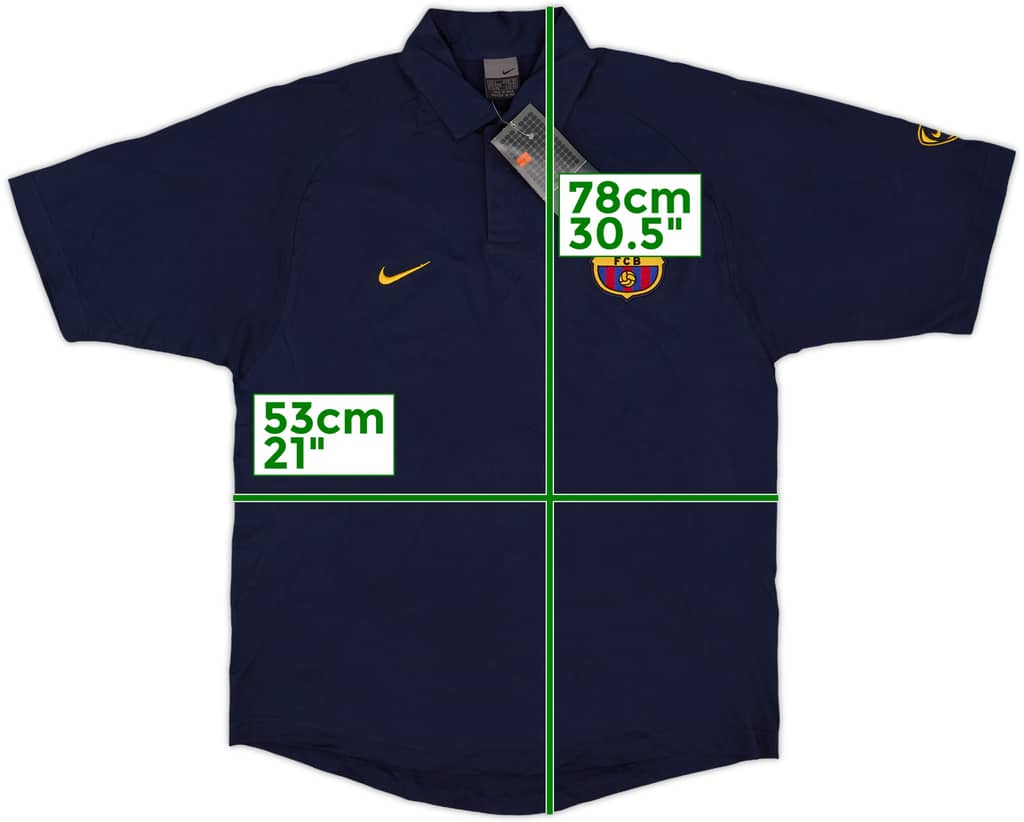 2004-05 Barcelona Nike Polo Shirt (L)