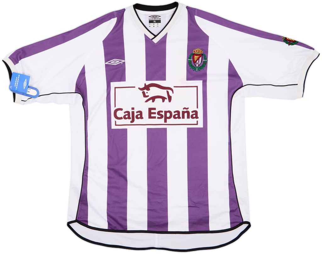 2001-02 Real Valladolid Home Shirt (XL)