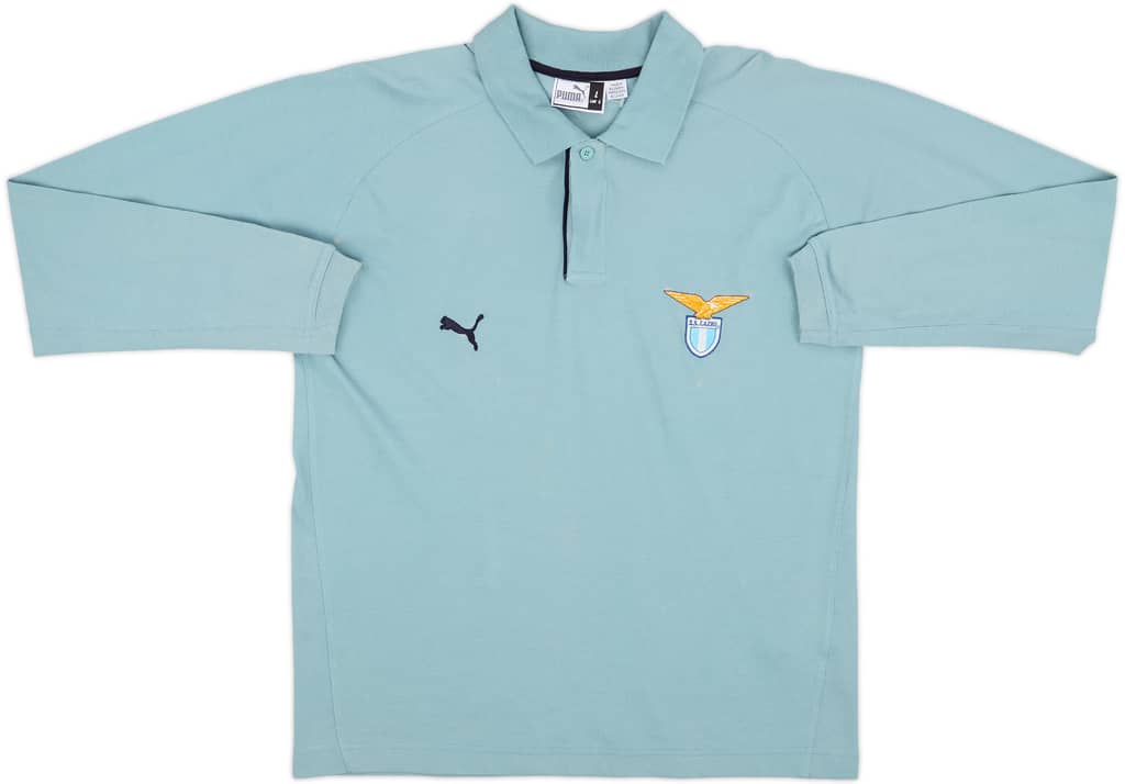 2003-04 Lazio Puma Polo L/S Shirt - 7/10 - (L)