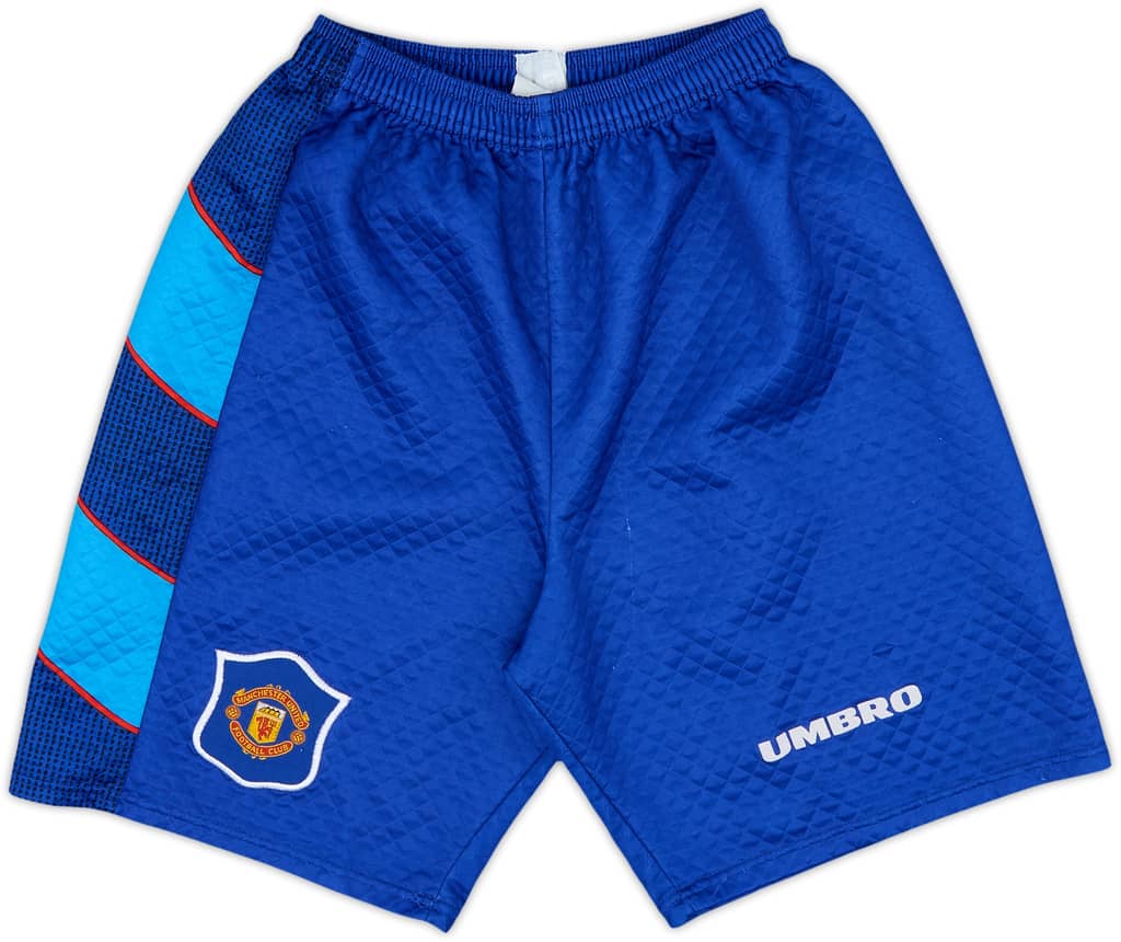 1995-96 Manchester United GK Shorts - 8/10 - (M)