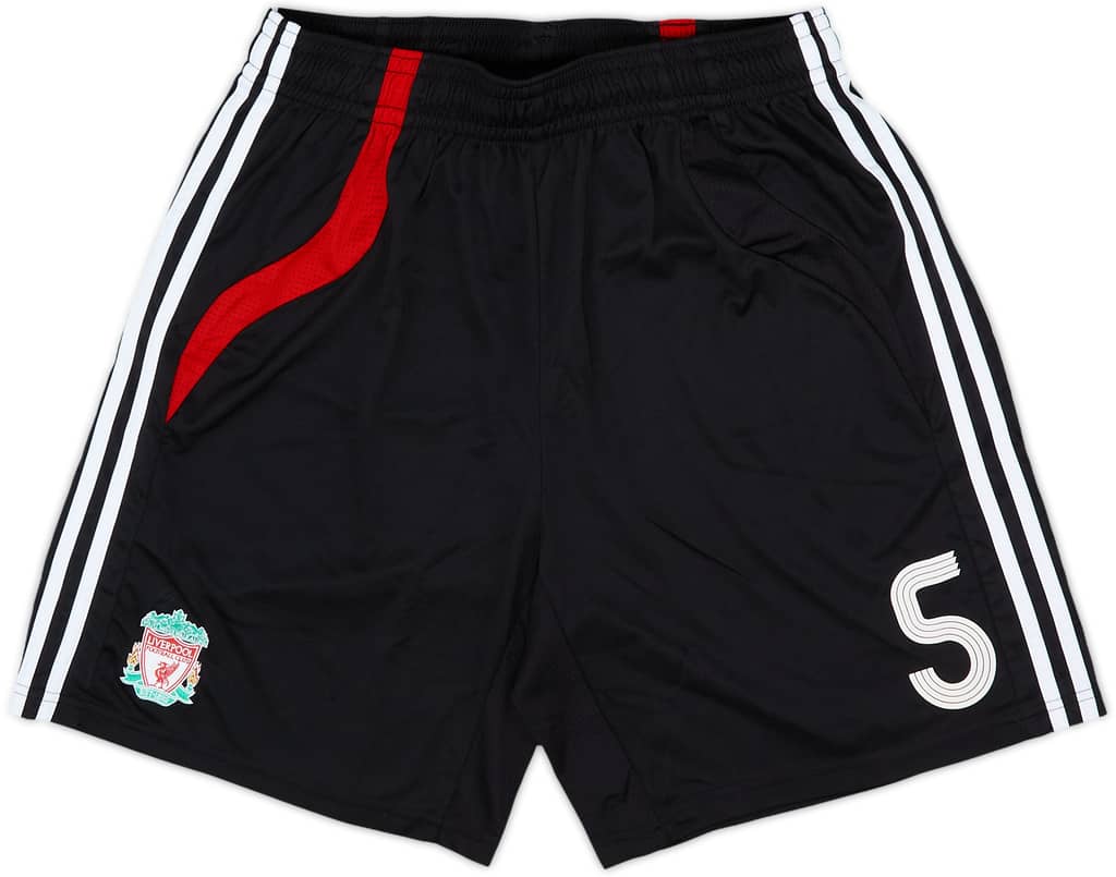 2007-08 Liverpool Third Shorts #5 - 8/10 - (XL)