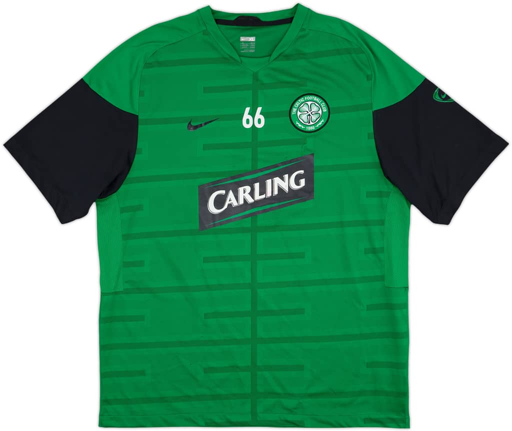 2007-08 Celtic Nike Player Issue Training Shirt #66 - 6/10 - (XL)