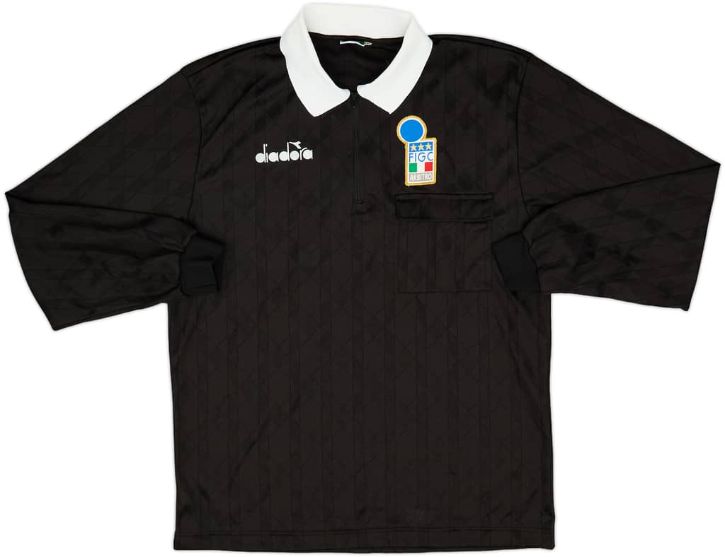 1990s Italy Diadora Referee L/S Shirt - 9/10 - (L)