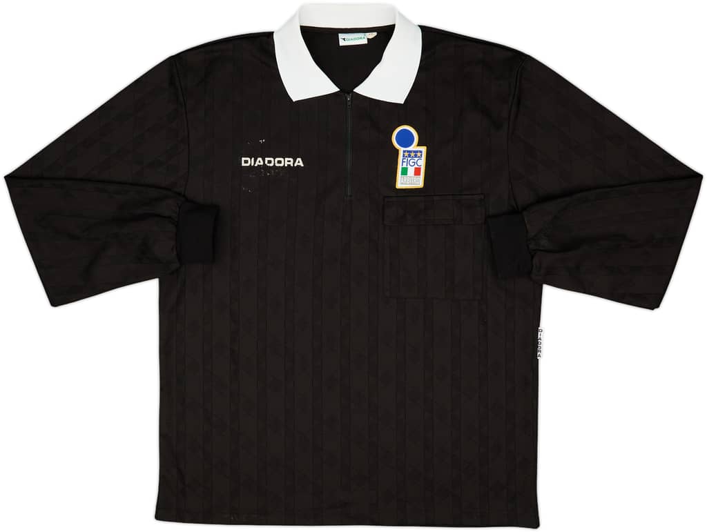 1990s Italy Diadora Referee L/S Shirt - 5/10 - (XXL)