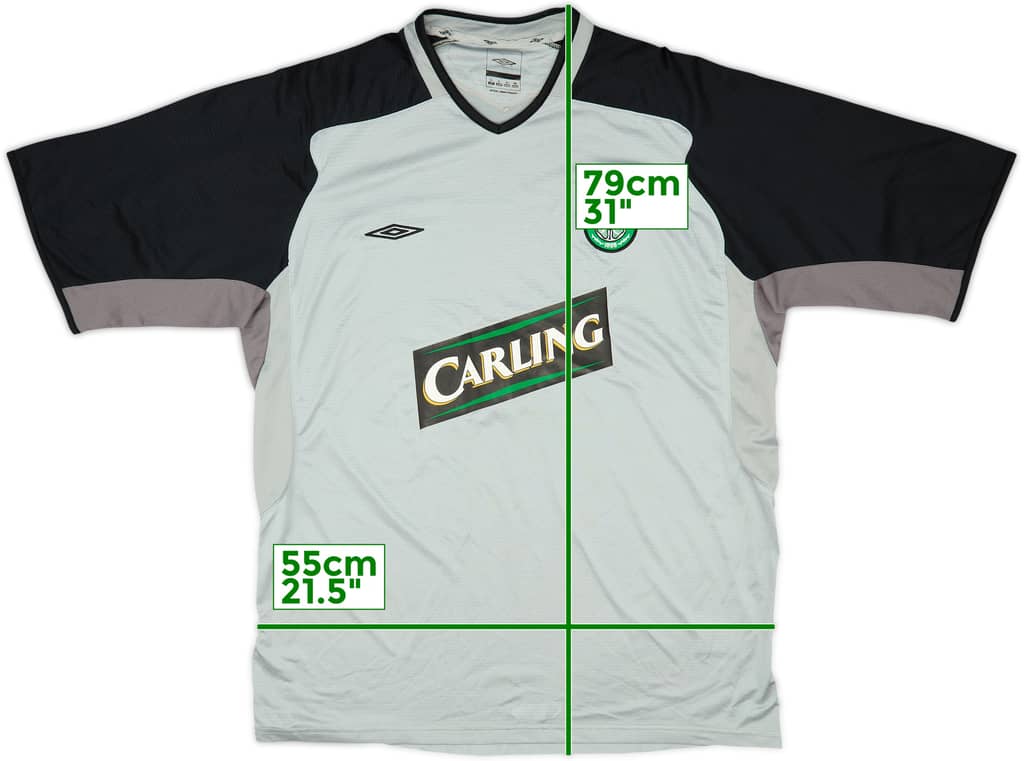 2004-05 Celtic Umbro Training Shirt - 9/10 - (XL)