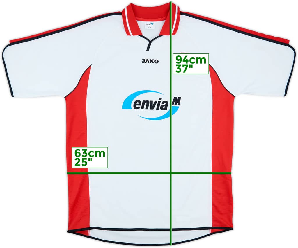 2002-03 Energie Cottbus Away Shirt - 9/10 - (XXL)