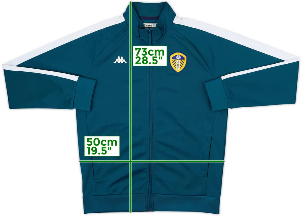 2018-19 Leeds United Kappa Track Jacket - 8/10 - (M)