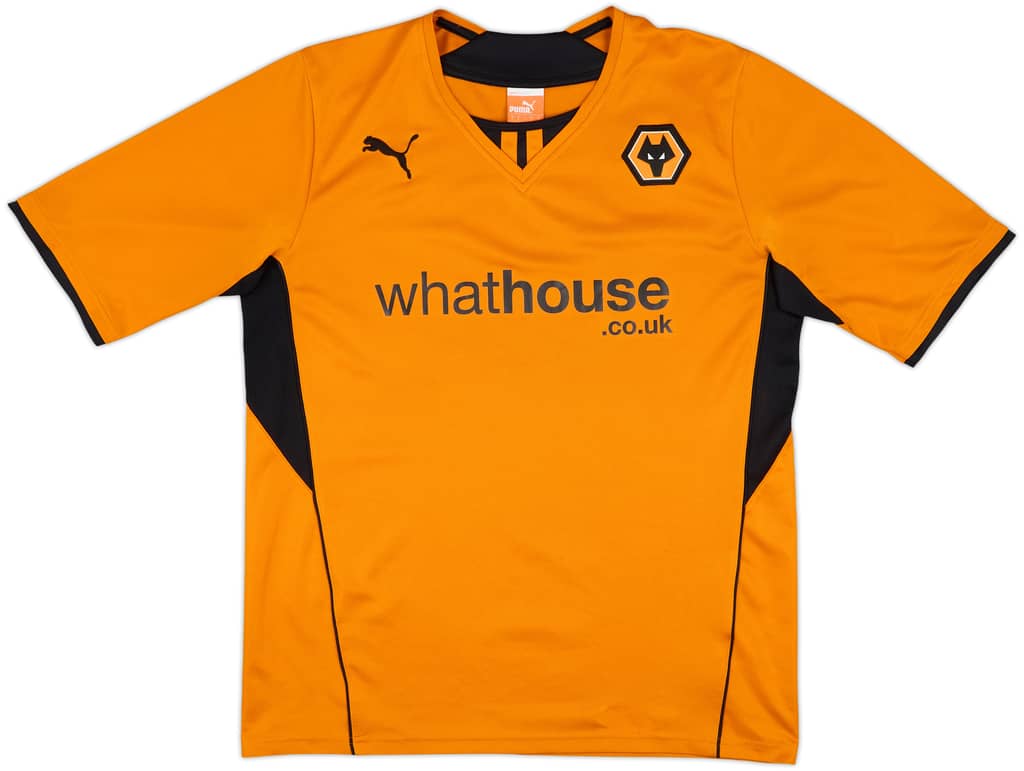 2013-14 Wolves Home Shirt - 9/10 - (L)