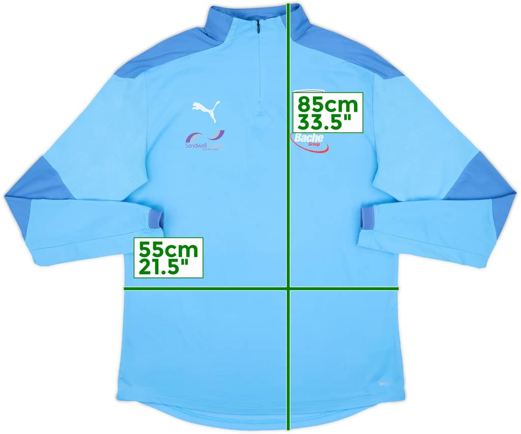 2019-20 West Brom Puma 1/4 Zip Drill Top - 10/10 - (XL)