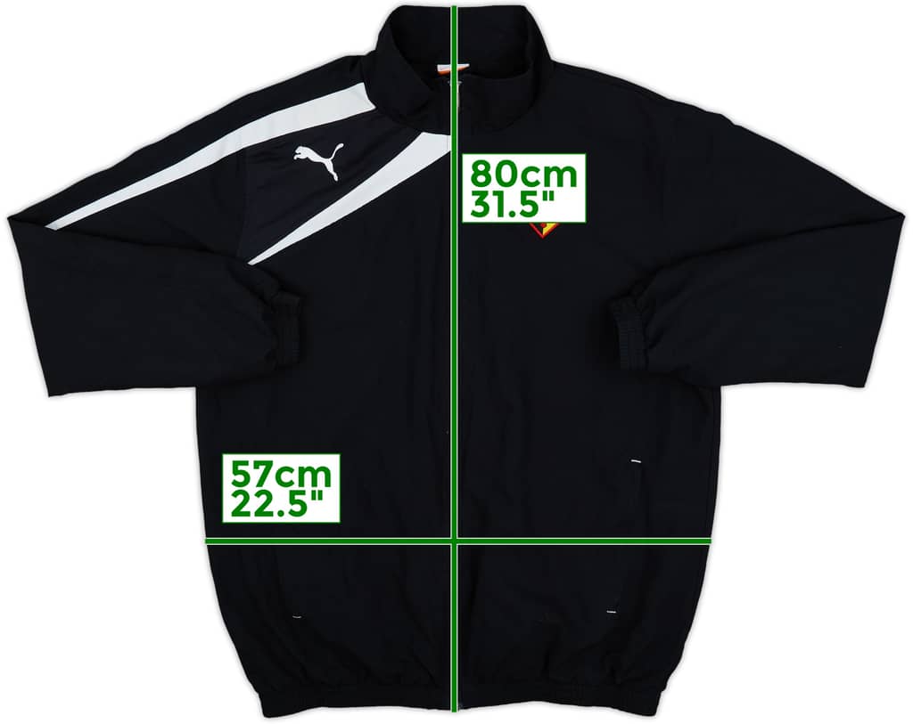 2012-13 Watford Puma Track Jacket - 8/10 - (L)