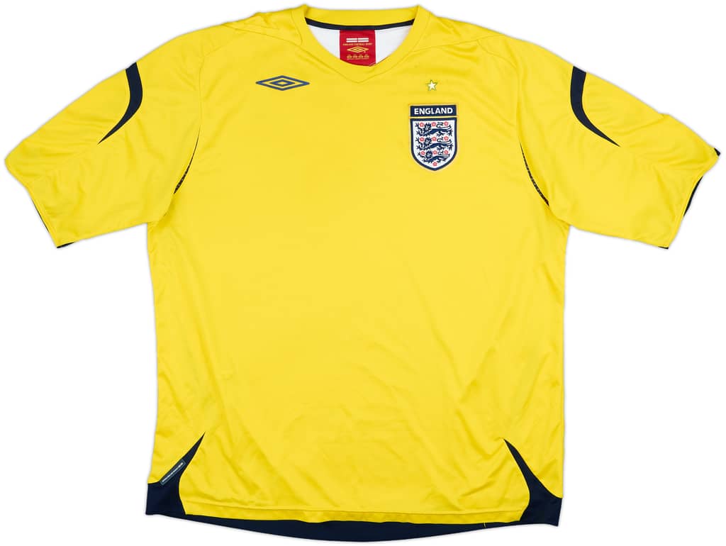 2006-08 England GK Shirt - 4/10 - (XXL)