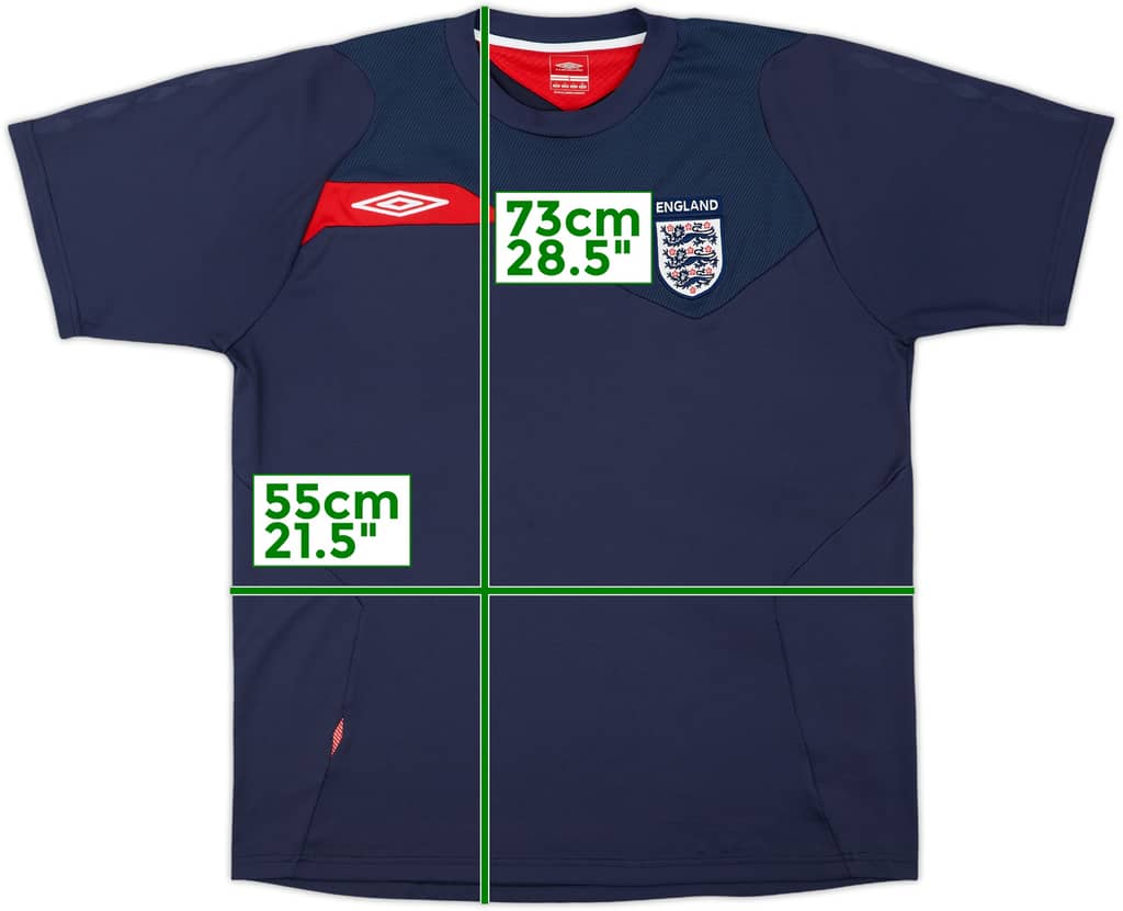 2006-07 England Umbro Training Shirt - 6/10 - (L)