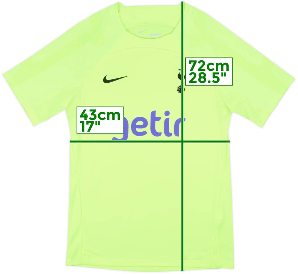 2022-23 Tottenham Nike Training Shirt - 8/10 - (S)