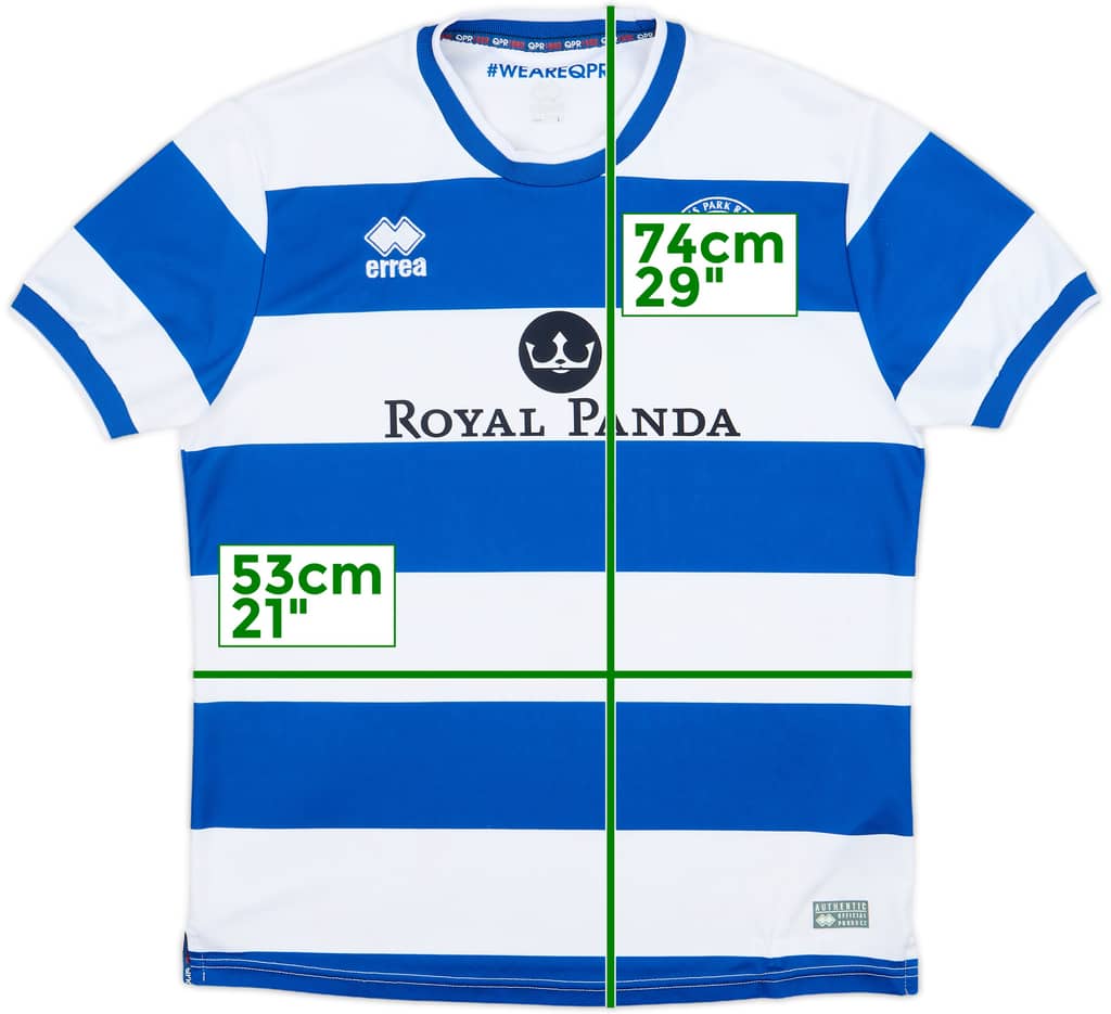 2017-18 QPR Home Shirt - 8/10 - (L)