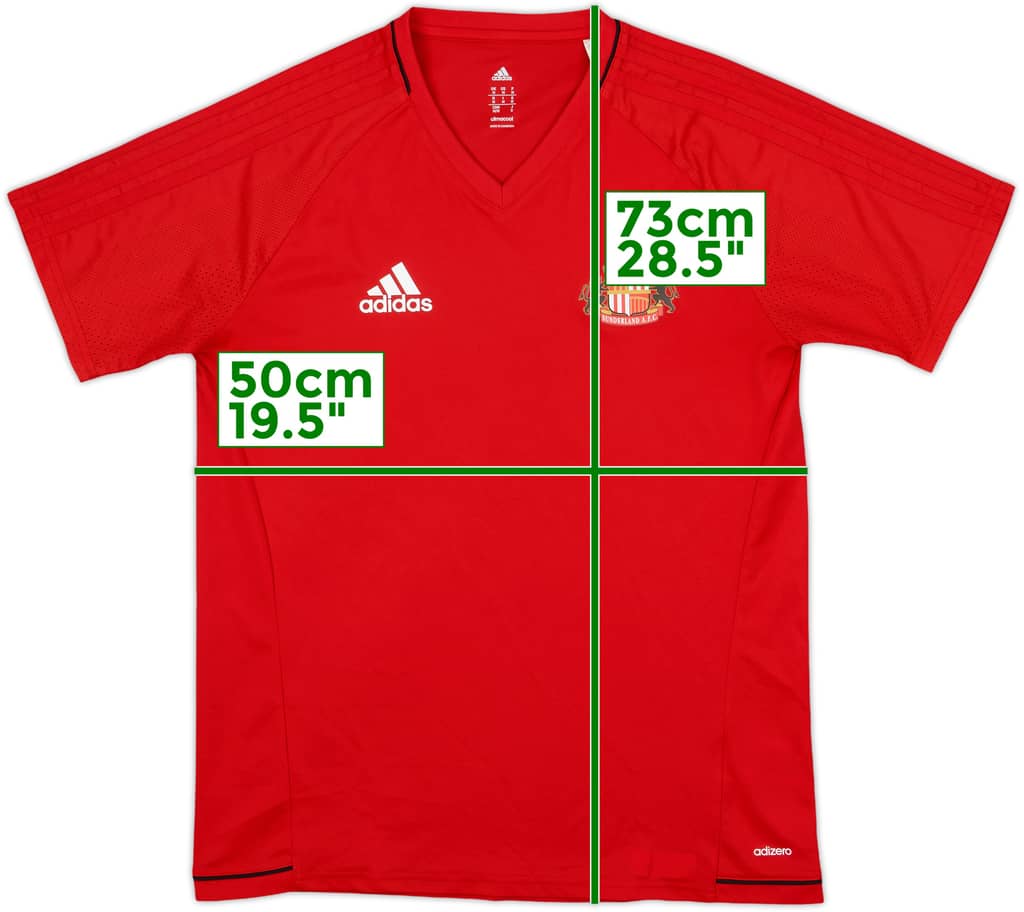 2017-18 Sunderland adizero Training Shirt - 8/10 - (M)