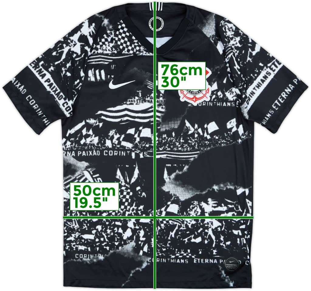 Camiseta de la tercera equipación del Corinthians 2019 - 10/10 - (M)