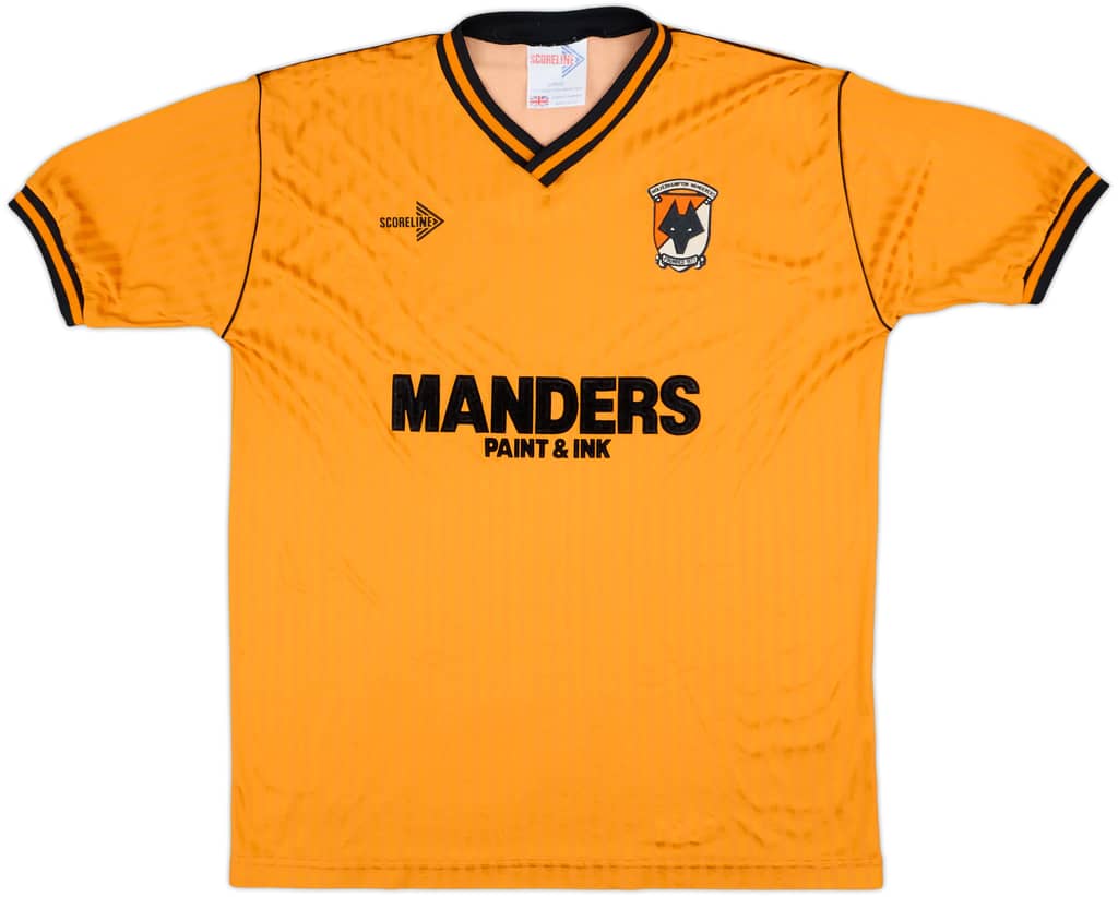1989-90 Wolves Home Shirt - 10/10 - (L)