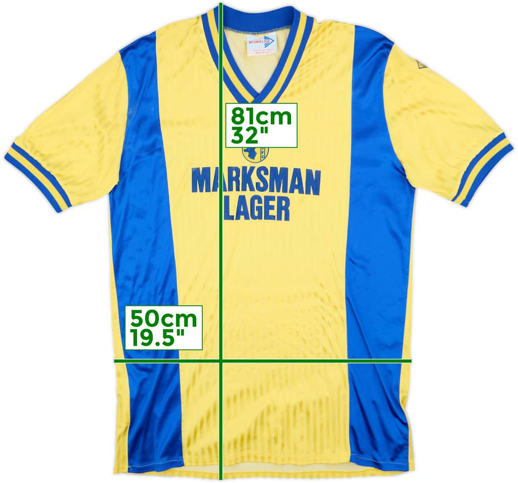 1988-89 Mansfield Town Home Shirt - 7/10 - (L)