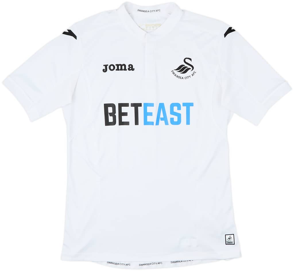 2016-17 Swansea Home Shirt - 8/10 - (M)