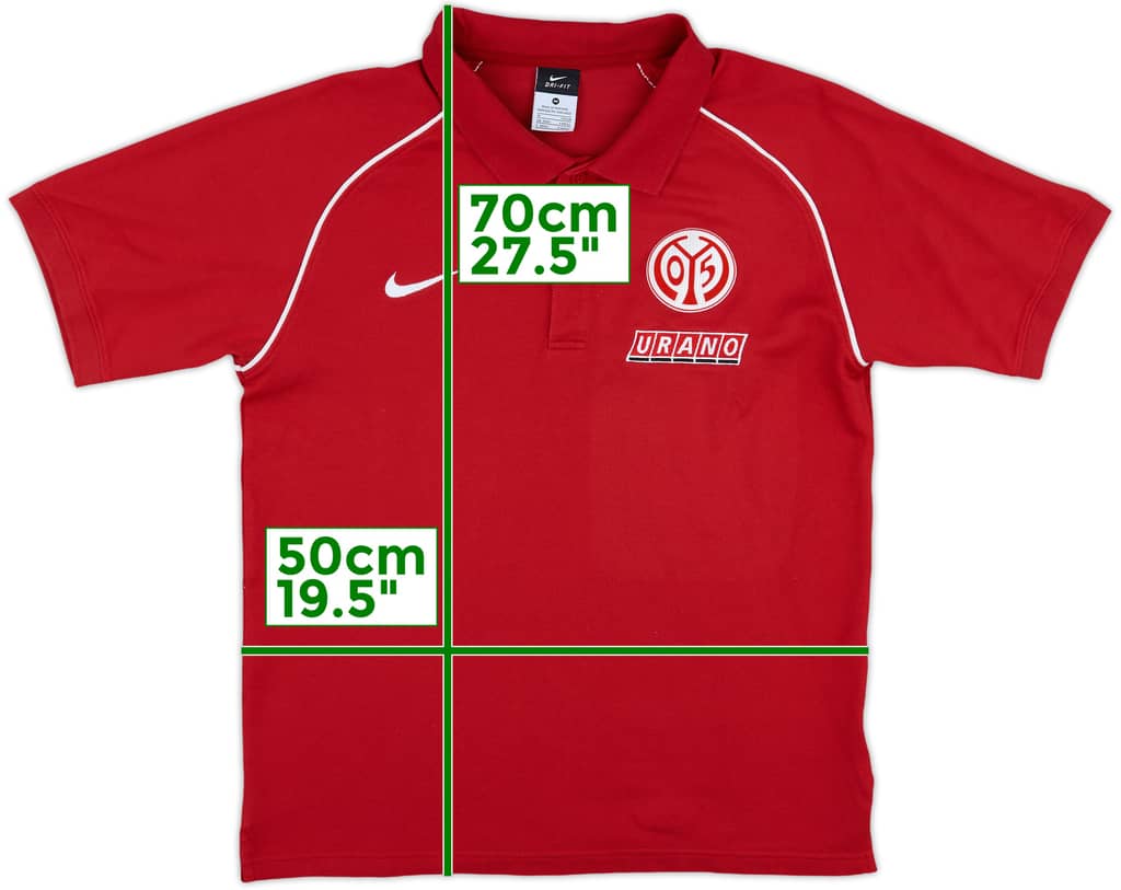 2011-12 FSV Mainz Nike Polo Shirt - 10/10 - (M)