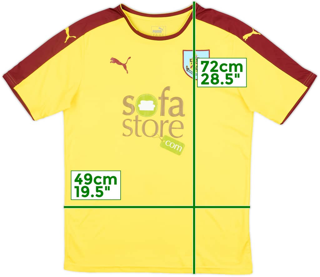 2015-16 Burnley Away Shirt - 7/10 - (M)