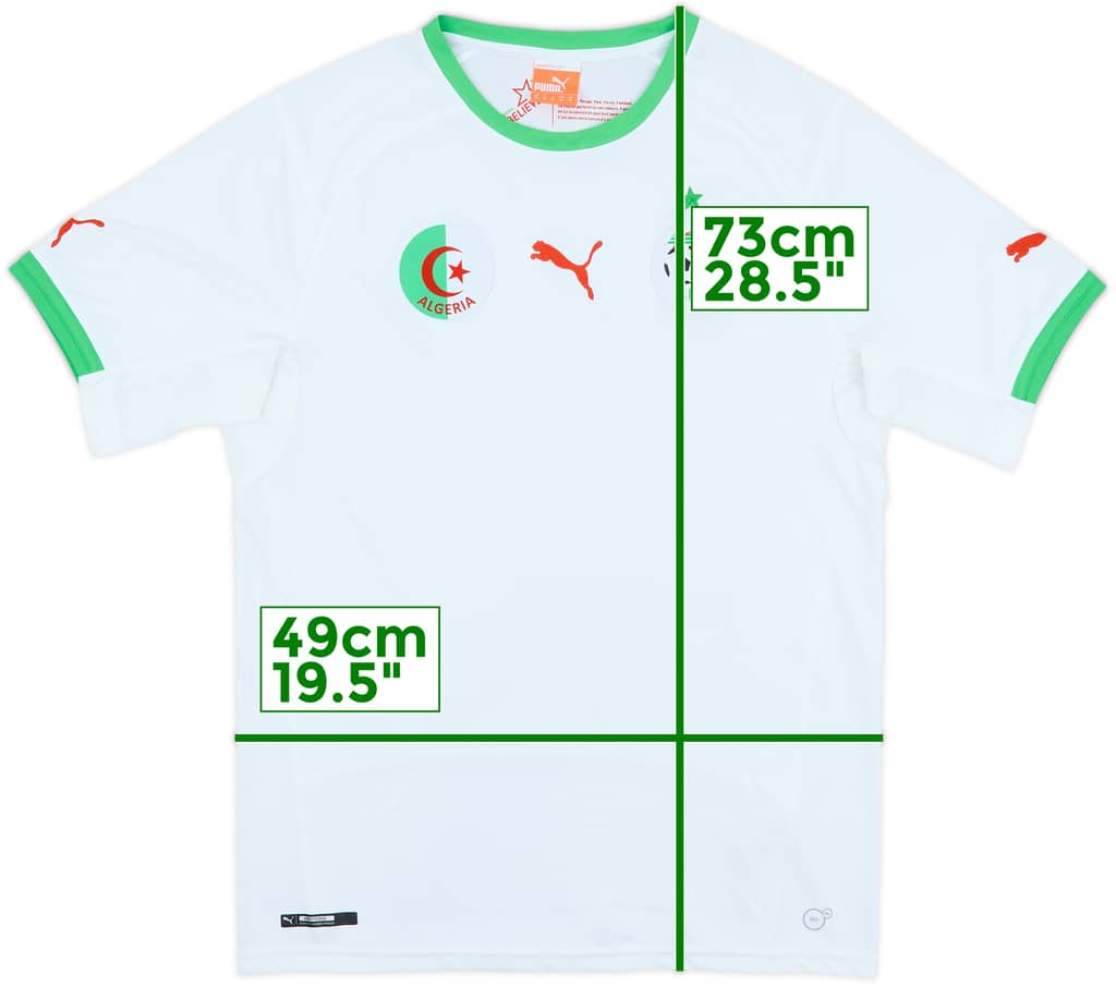 2014-15 Algeria Home Shirt - 10/10 - (M)