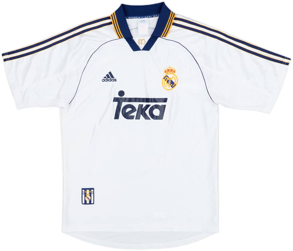 1998-00 Real Madrid Home Shirt - 5/10 - (M)