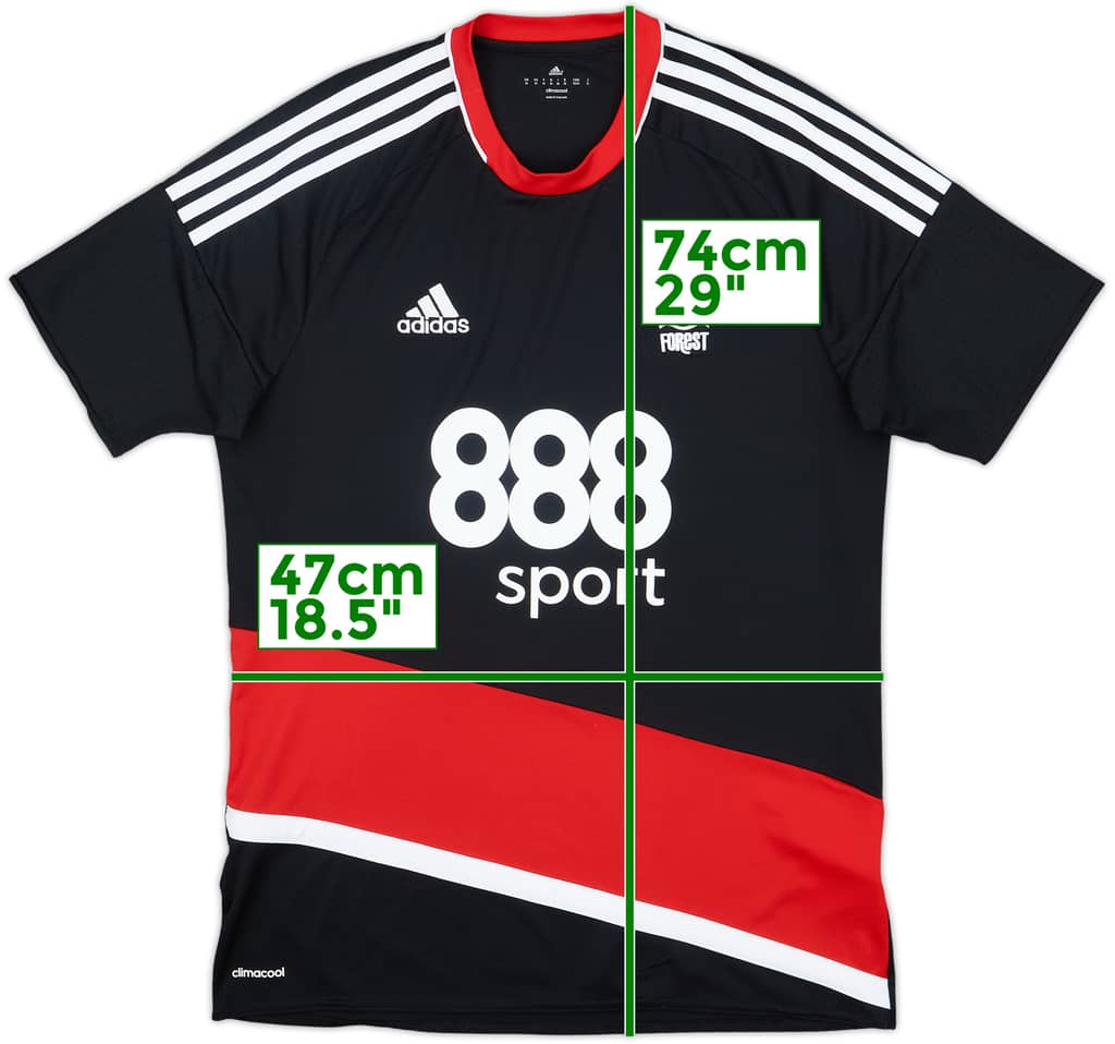 2016-17 Nottingham Forest Away Shirt - 8/10 - (M)