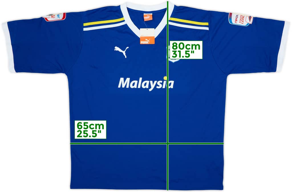 2011-12 Cardiff Home Shirt (XXL)