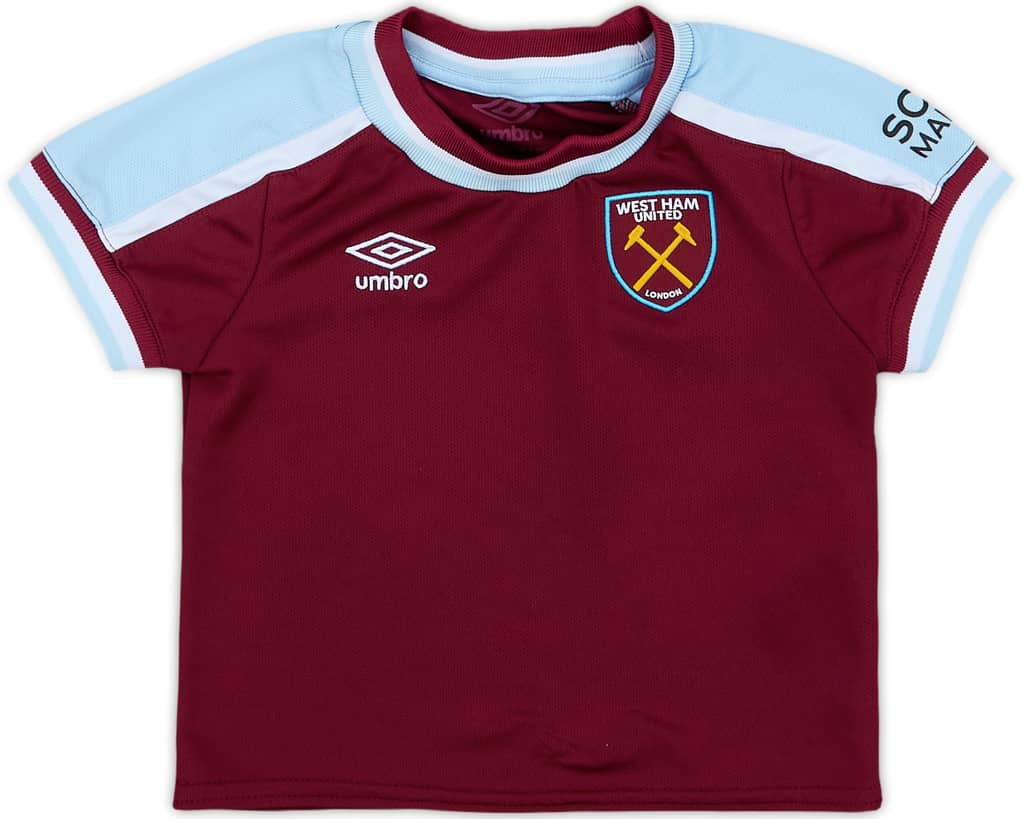 2021-22 West Ham Home Shirt - 8/10 - (2-3 Years)