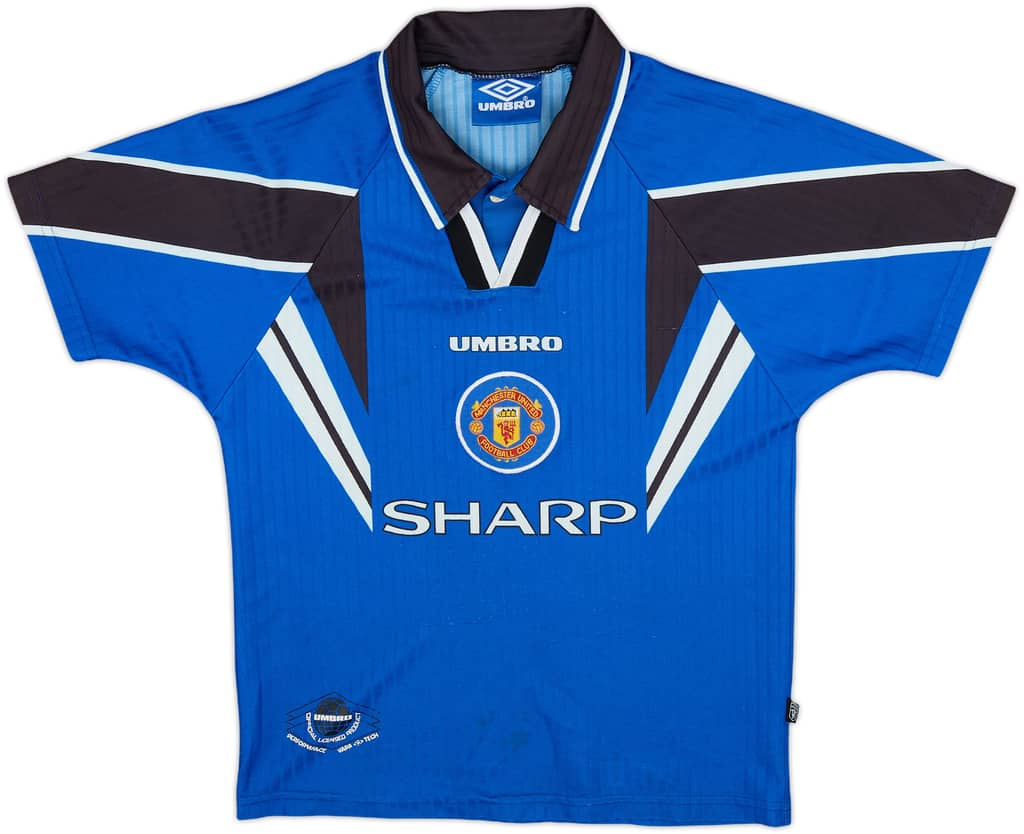 1996-98 Manchester United Third Shirt - 7/10 - (S.Boys)