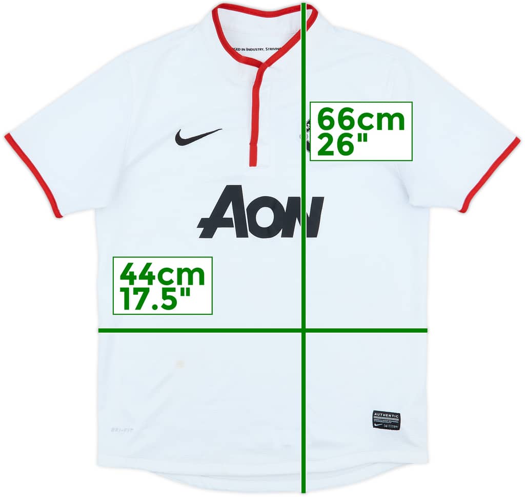 2012-14 Manchester United Away Shirt - 6/10 - (L.Boys)