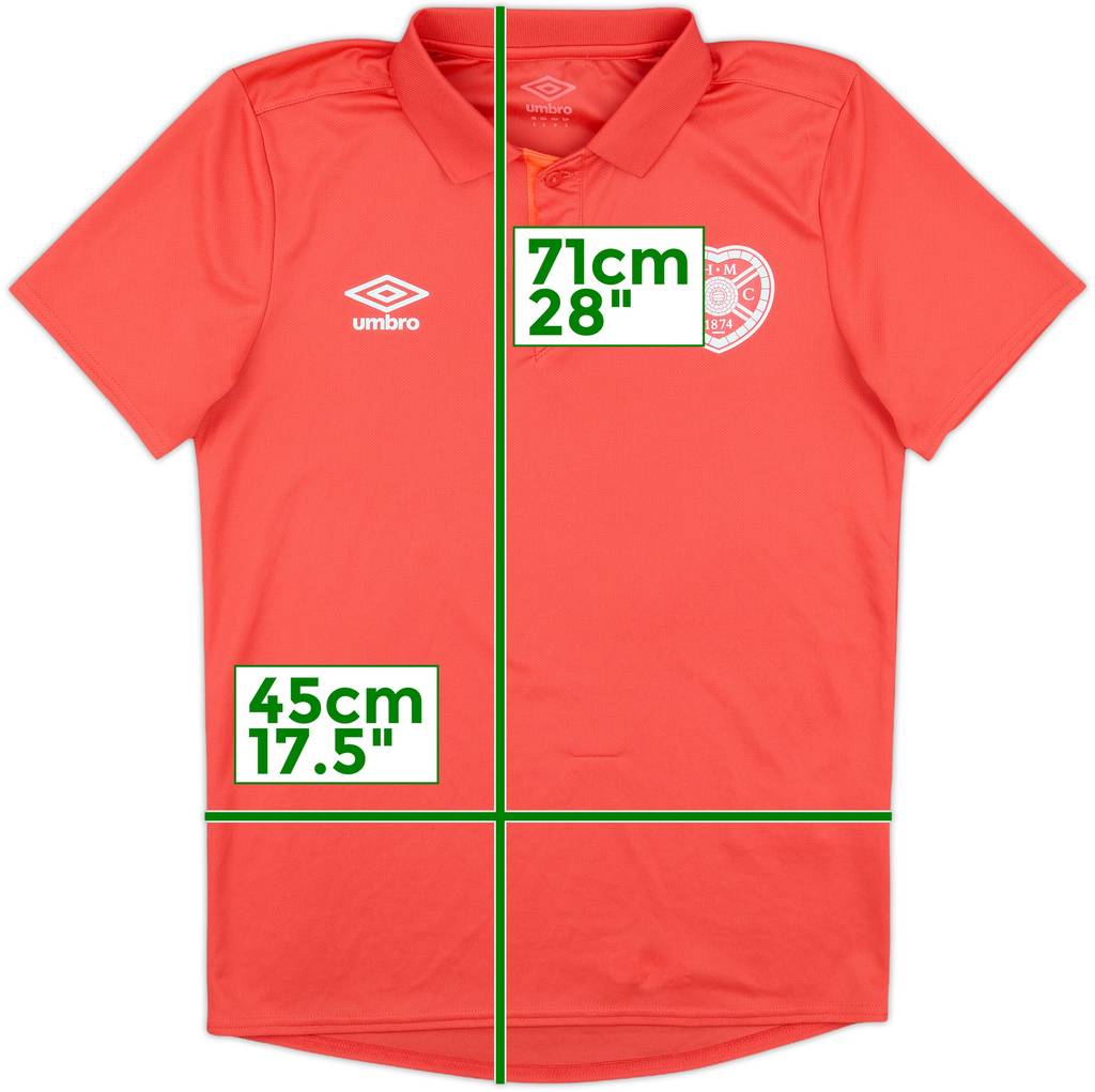 2019-20 Hearts Umbro Polo Shirt - 10/10 - (S)