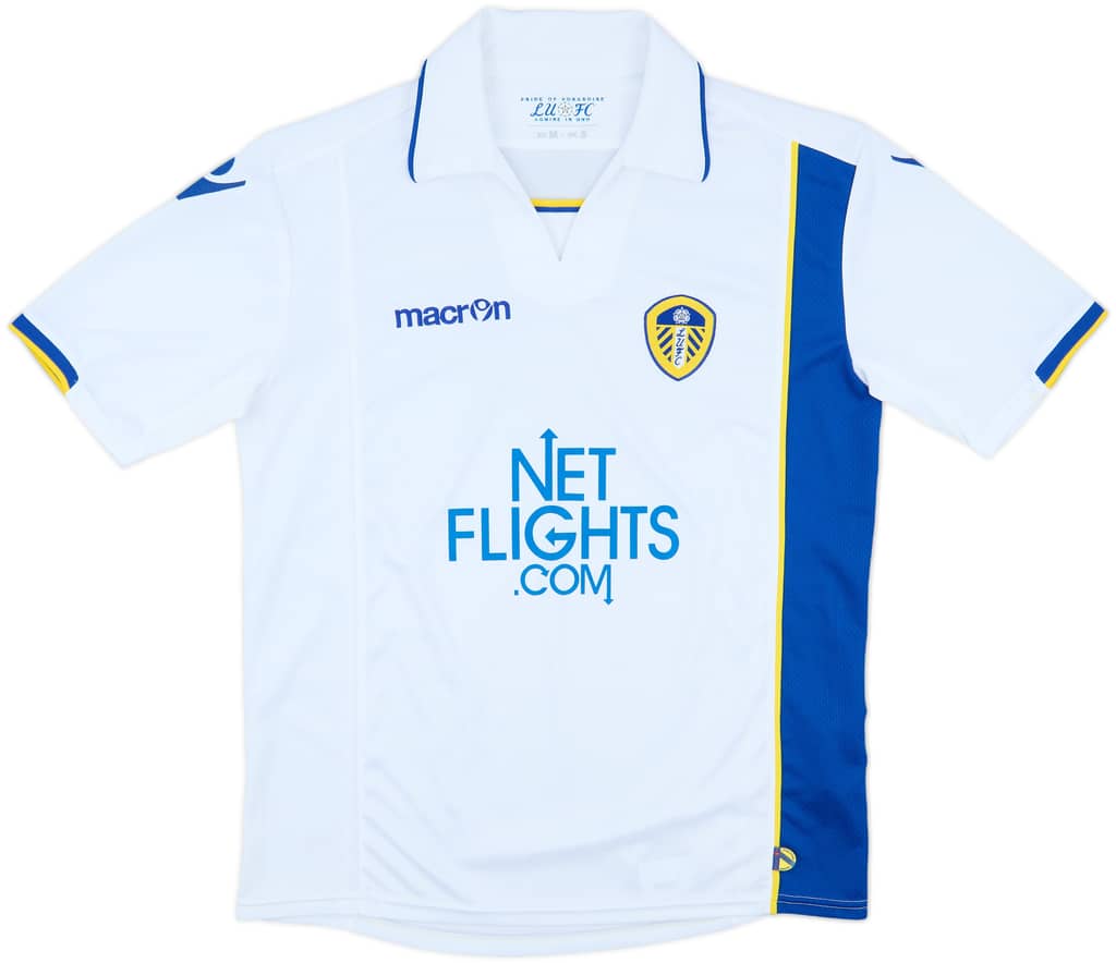 2009-10 Leeds United Home Shirt - 8/10 - (S)