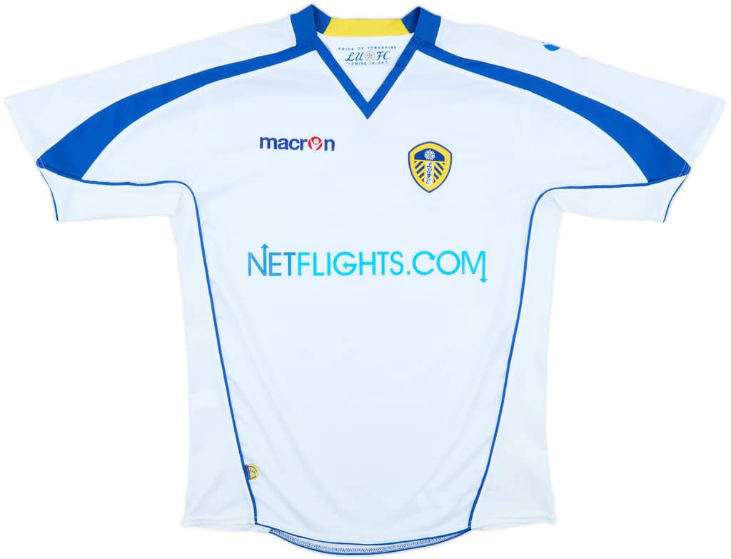 2008-09 Leeds United Home Shirt - 7/10 - (S)