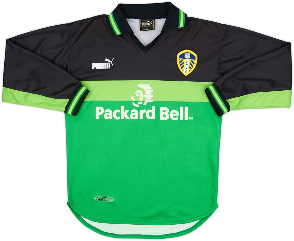 1998-00 Leeds United GK Shirt - 8/10 - (S)