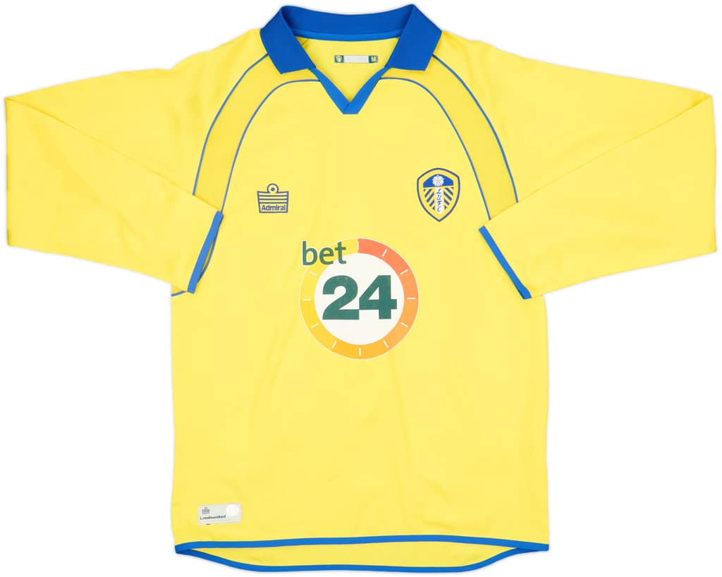 2006-07 Leeds United Away L/S Shirt - 8/10 - (M)