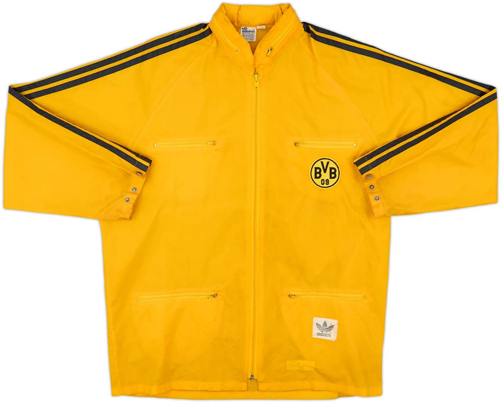 1980s adidas Template Hooded Windbreaker (Borussia Dortmund) - 6/10 - (M/L)