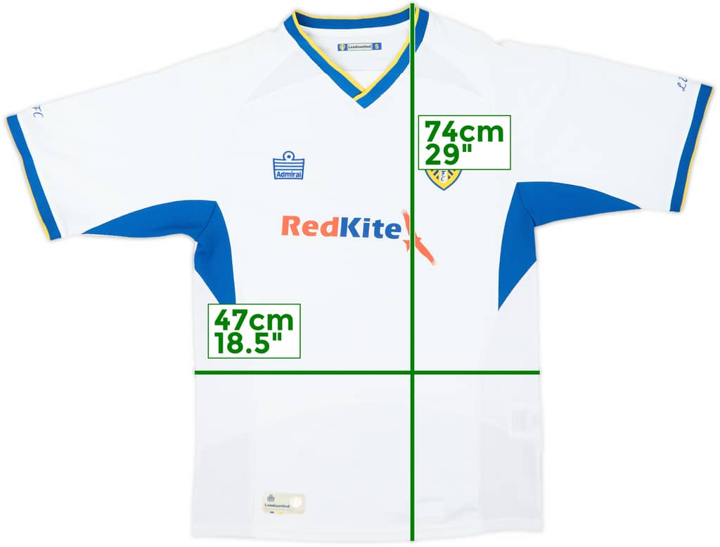 2007-08 Leeds United Home Shirt - 7/10 - (S)