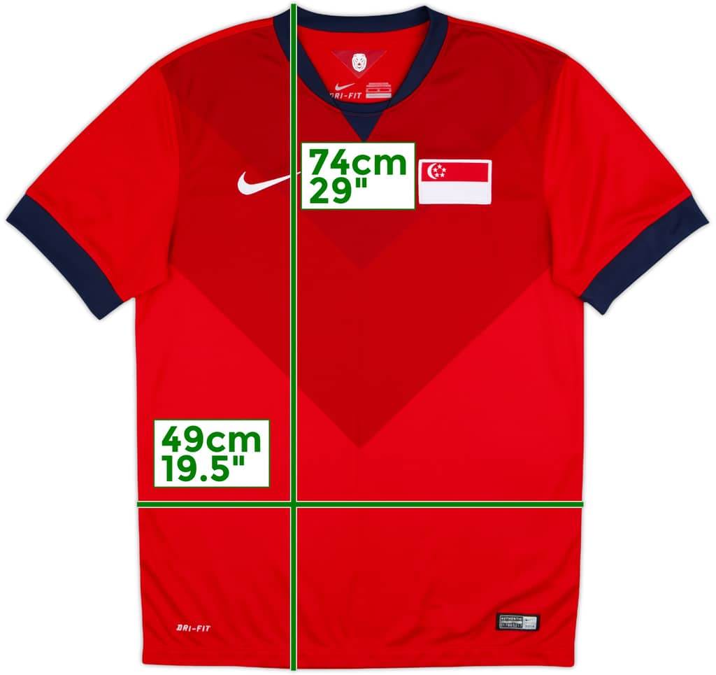 2014 Singapore Home Shirt - 10/10 - (M)