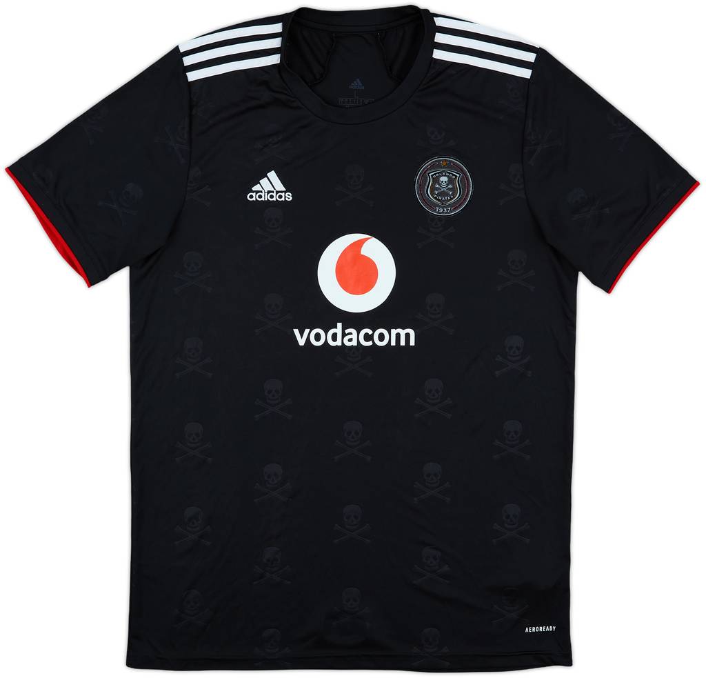 2021-22 Orlando Pirates Home Shirt - 9/10 - (L)