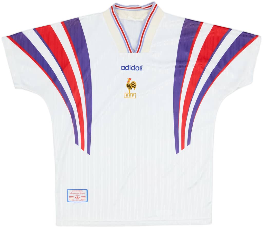 1996-98 France Away Shirt - 5/10 - (L)