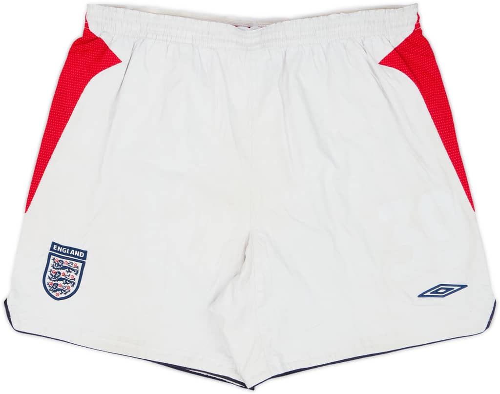 2004-06 England Away Shorts - 5/10 - (L)