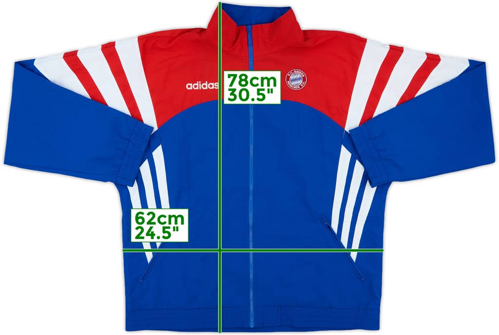 1995-96 Bayern Munich adidas Track Jacket - 6/10 - (M)