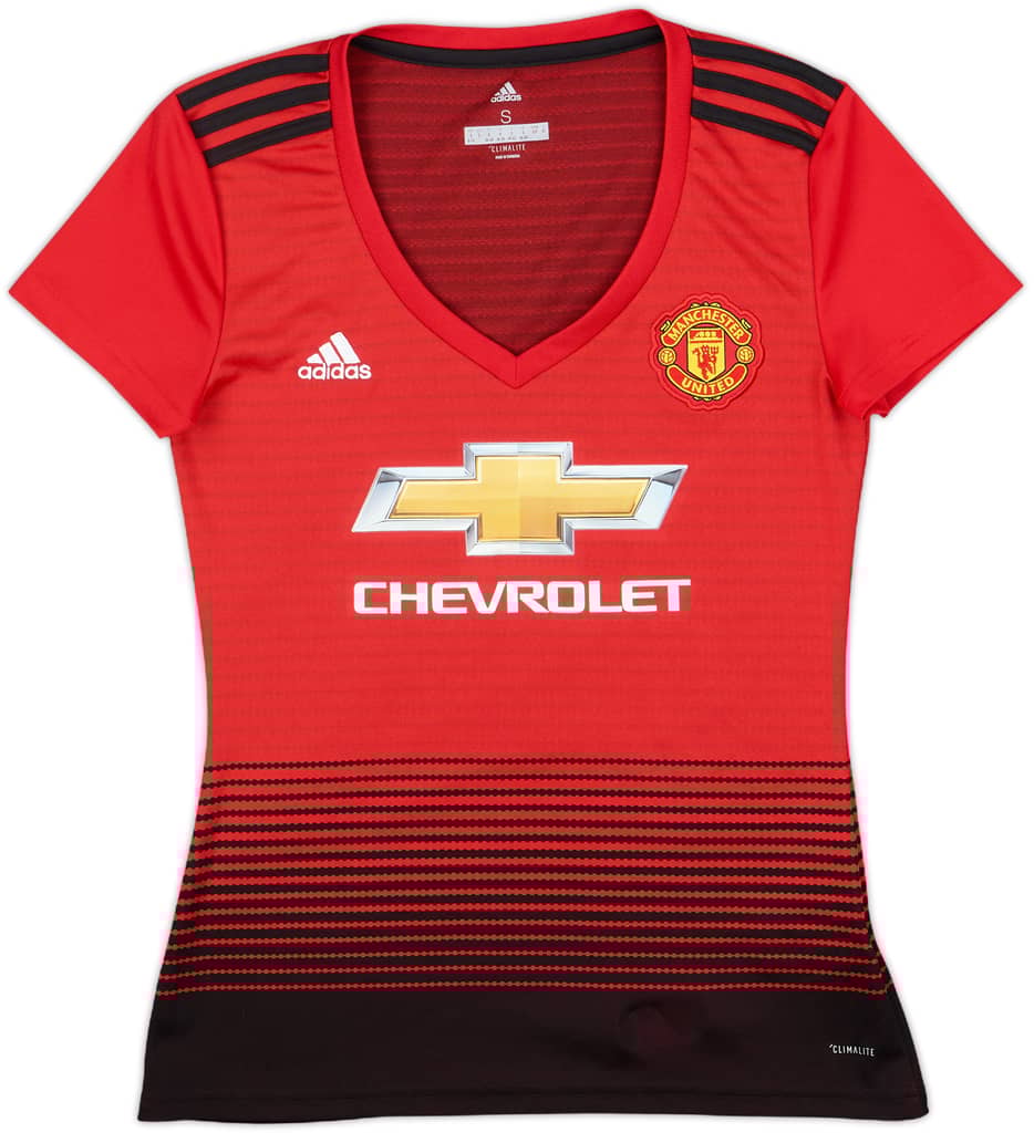 2018-19 Manchester United Home Shirt - 10/10 - (Women's S)