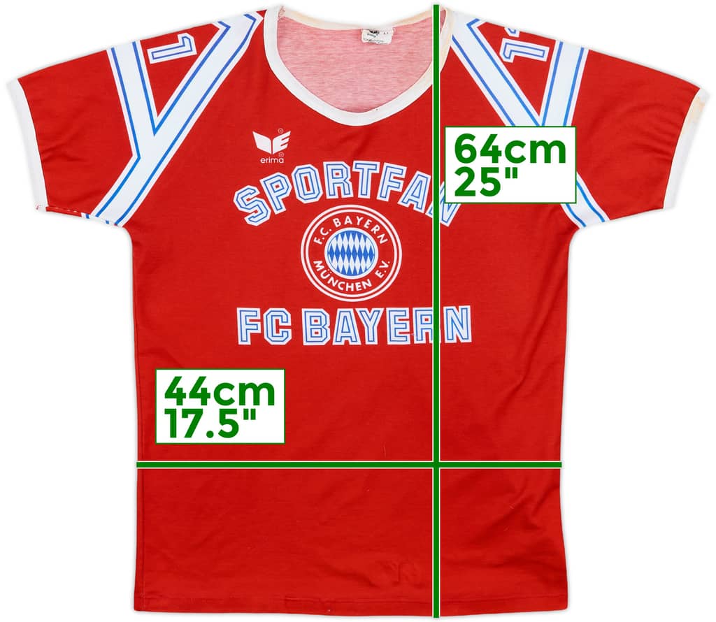 1990s Bayern Munich Erima Fan Shirt #11 - 8/10 - (Y)