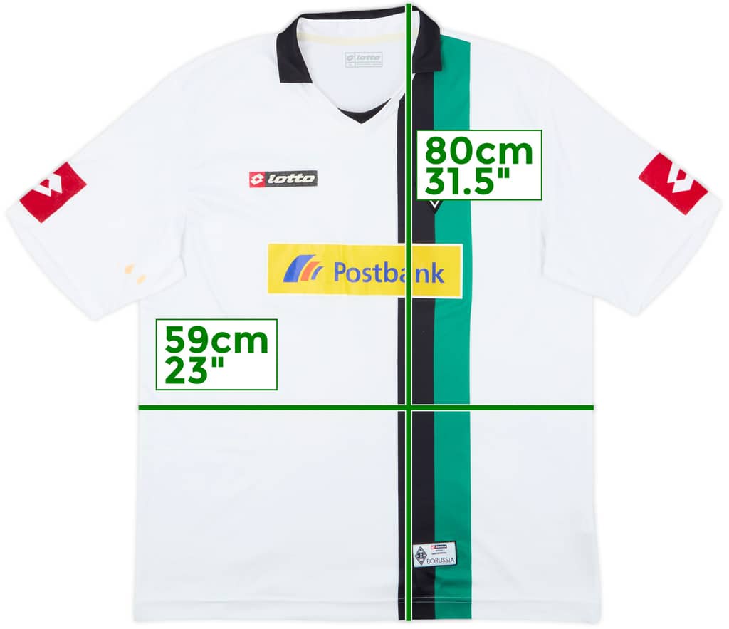 2009-10 Borussia Monchengladbach Home Shirt - 6/10 - (XL)