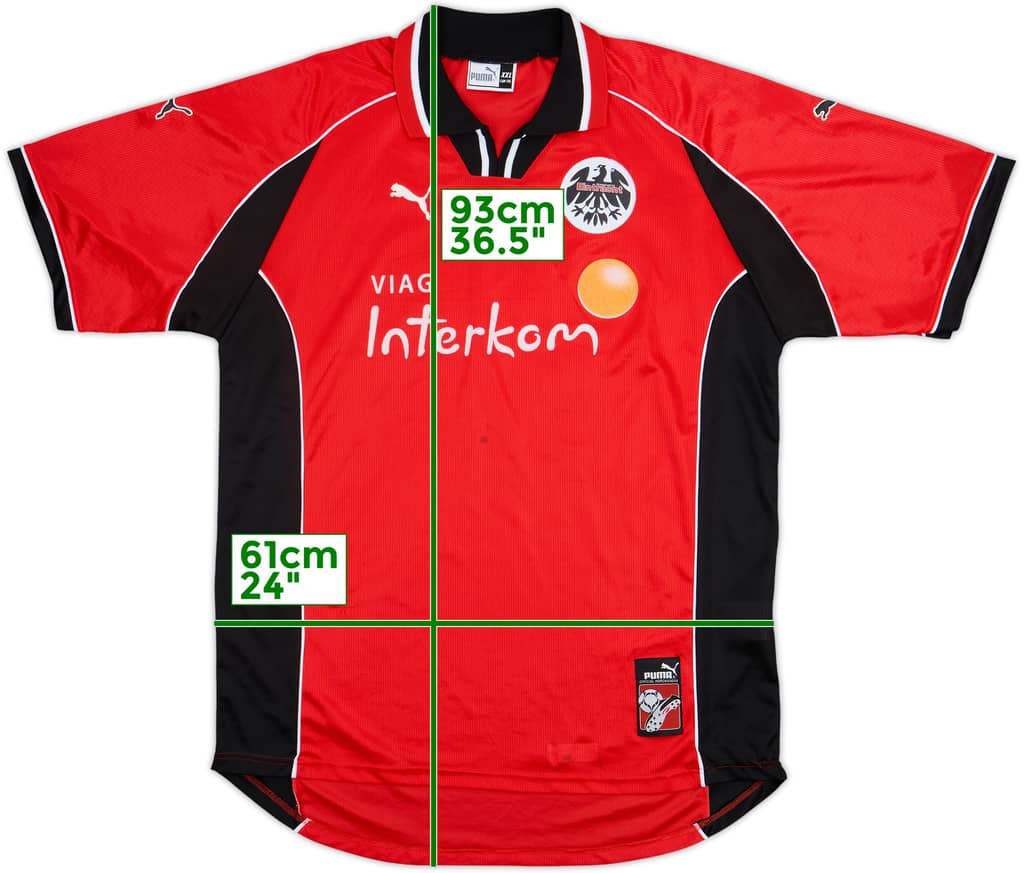 1998-00 Eintracht Frankfurt Home Shirt - 7/10 - (XXL)