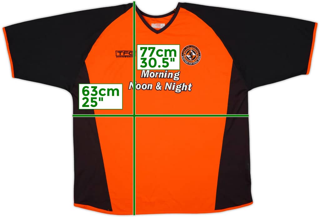 2005-06 Dundee United 'UEFA Cup 2005/06' Home Shirt - 9/10 - (XL)